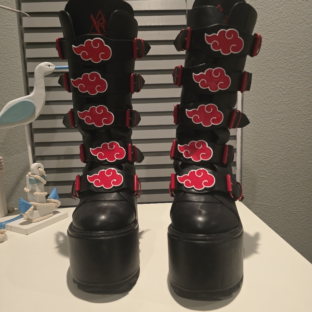 YRU Akatsuki Dune Platform Boots Size 8
